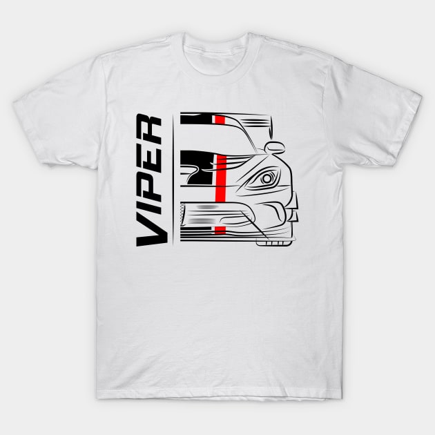 VIPER ACR SUPERCAR T-Shirt by RacingSize